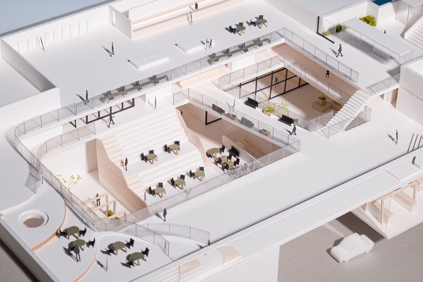 建築模型撮影 — Conceptual Model / White